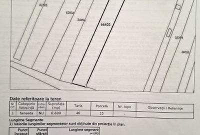 Teren agricol extravilan de 6600 mp, în Baciu - 2