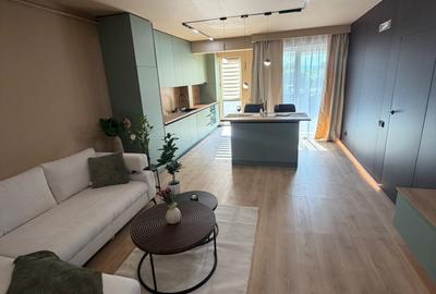 Apartament cu 2 camere semidecomandat, mobilat în Florești