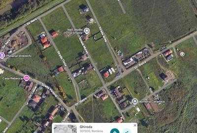 Teren de 553 mp, în Ghiroda