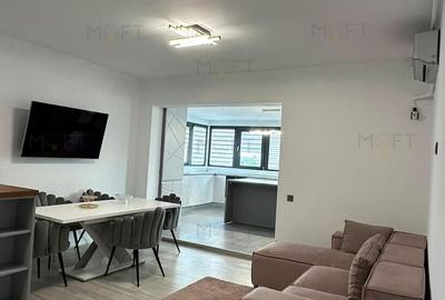 Apartament cu 3 camere semidecomandat, mobilat în 13 Septembrie