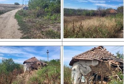 Casă cu 2 camere cu Teren 1691 Mp în Guruieni