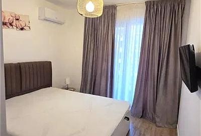 Apartament cu 2 camere semidecomandat, mobilat în Pipera