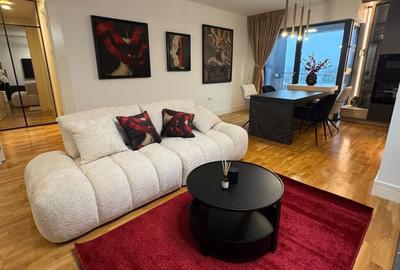 Apartament cu 2 camere semidecomandat, mobilat în Barbu Văcărescu