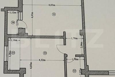 Apartament cu 2 camere decomandat în Exterior Sud