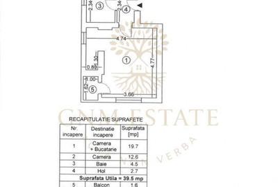 Apartament cu 2 camere decomandat în Grozăvești - 4