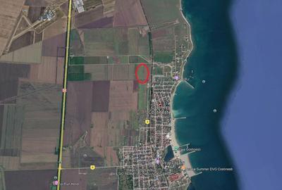 Teren Construcții intravilan de 6000 mp, în Costinești