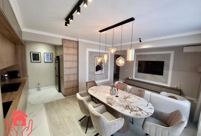 Apartament cu 3 camere decomandat, mobilat în Băneasa