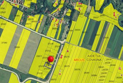 Teren agricol intravilan de 863 mp, în Arcuș - 1