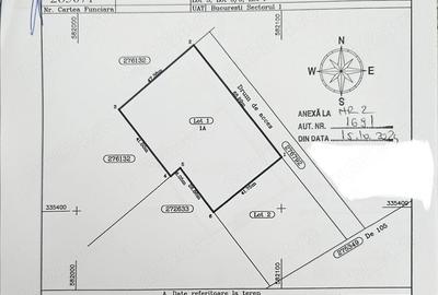 Teren de 500 mp, în Exterior Vest
