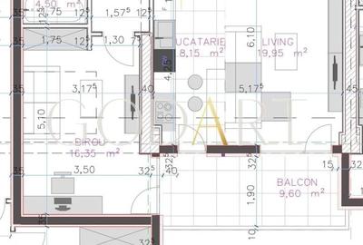 Apartament cu 2 camere decomandat în Nord - 14