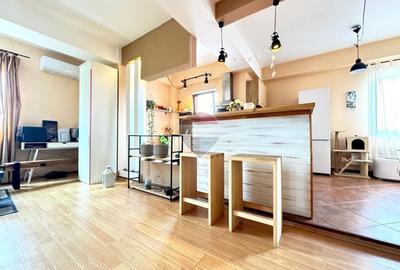 Apartament cu 2 camere decomandat, mobilat în Central