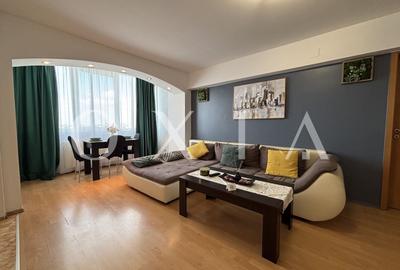 Apartament cu 2 camere semidecomandat, mobilat în Gării