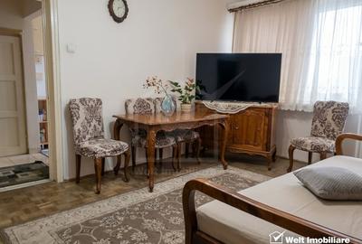 Apartament cu 2 camere semidecomandat, mobilat în Grigorescu