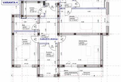 Apartament cu 2 camere în Neptun