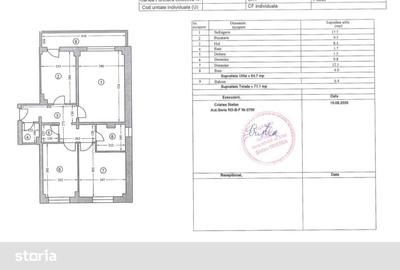 Apartament cu 3 camere decomandat în Calea București