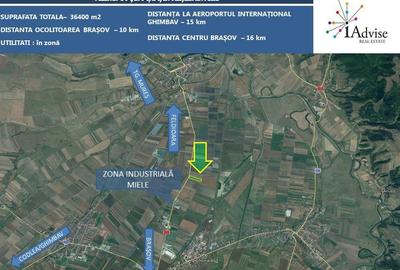 Teren Construcții intravilan de 36400 mp, în Feldioara - 3