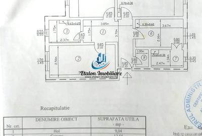 Apartament cu 3 camere decomandat în Mărăței