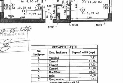 Apartament cu 3 camere decomandat în Central - 9