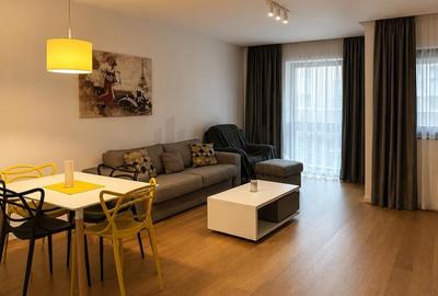 Apartament cu 2 camere semidecomandat, mobilat în Herăstrău