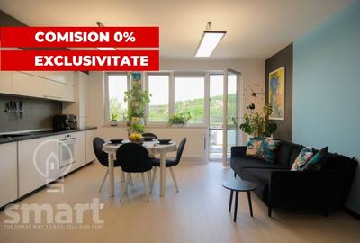 Apartament cu 2 camere semidecomandat, mobilat în Borhanci - 1