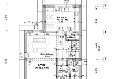 Casă cu 4 camere cu Teren 480 Mp în Bârnova