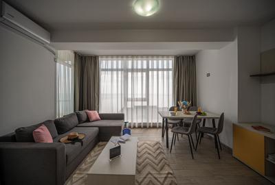 Apartament cu 2 camere semidecomandat, mobilat în Nord - 11