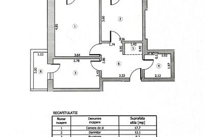 Apartament cu 2 camere decomandat în Theodor Pallady - 17