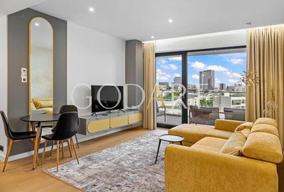 Apartament cu 2 camere semidecomandat, mobilat în Herăstrău