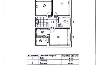 Duplex cu 4 camere cu Canalizare în Odăi - 55