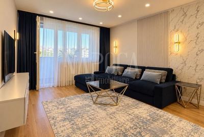 Apartament cu 4 camere semidecomandat, mobilat în Mănăștur