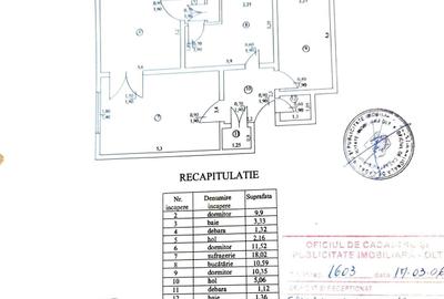 Apartament cu 4 camere decomandat în Central