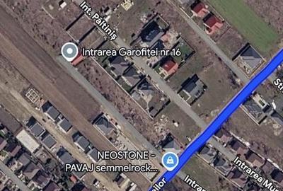 Teren de 554 mp, în Domnești