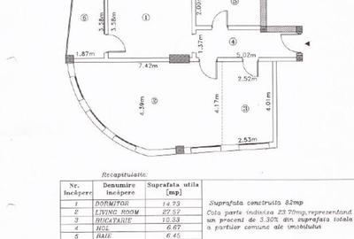 Apartament cu 3 camere semidecomandat, mobilat în Mihai Bravu - 2