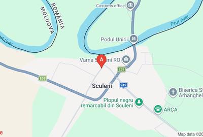Teren Construcții extravilan de 9300 mp, în Sculeni
