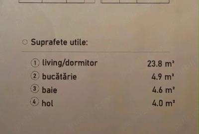 Apartament cu 2 camere decomandat în Central