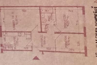 Apartament cu 3 camere decomandat în Calea Dumbrăvii