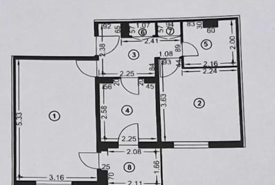 Apartament cu 2 camere decomandat în Enachiță Văcărescu - 2