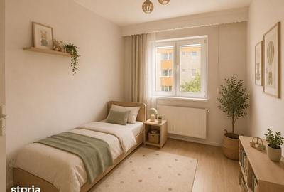 Apartament cu 3 camere semidecomandat în Traian