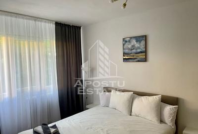 Apartament cu 2 camere semidecomandat, mobilat în Take Ionescu