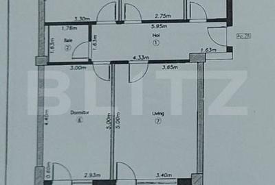 Apartament cu 3 camere decomandat în Sânpetru - 16