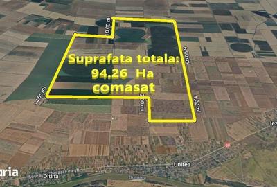 Teren de 942600 mp, în Unirea - 1