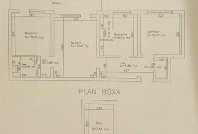 Apartament cu 3 camere semidecomandat în Central - 1