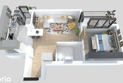 Apartament cu 2 camere în Ștefan cel Mare - 3