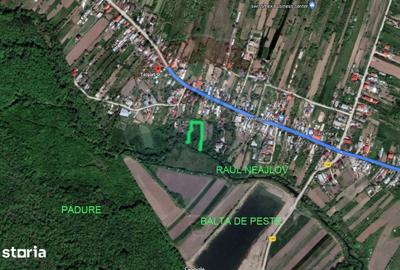 Teren de 2000 mp, în Bulbucata
