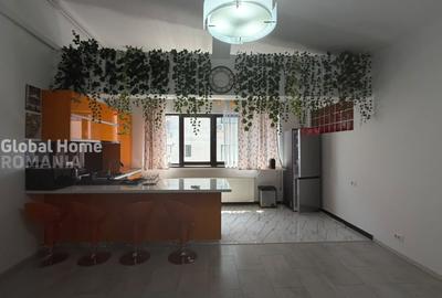 Apartament cu 2 camere semidecomandat, mobilat în Băneasa