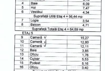 Apartament cu 5 camere decomandat, mobilat în Păcii - 9