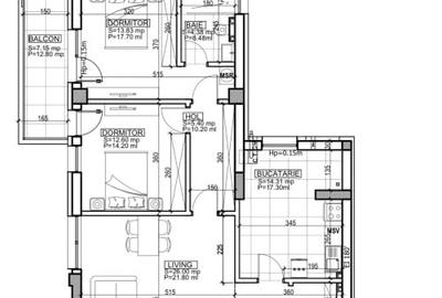 Apartament cu 3 camere decomandat, mobilat în Mihai Bravu - 15