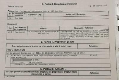 Casă cu 5 camere cu Teren 540 Mp în Gruia