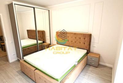 Apartament cu 2 camere semidecomandat, mobilat în Vest
