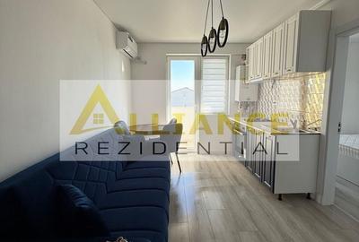 Apartament cu 2 camere semidecomandat, mobilat în Apărătorii Patriei